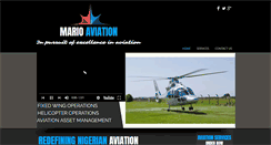 Desktop Screenshot of marioaviation.com